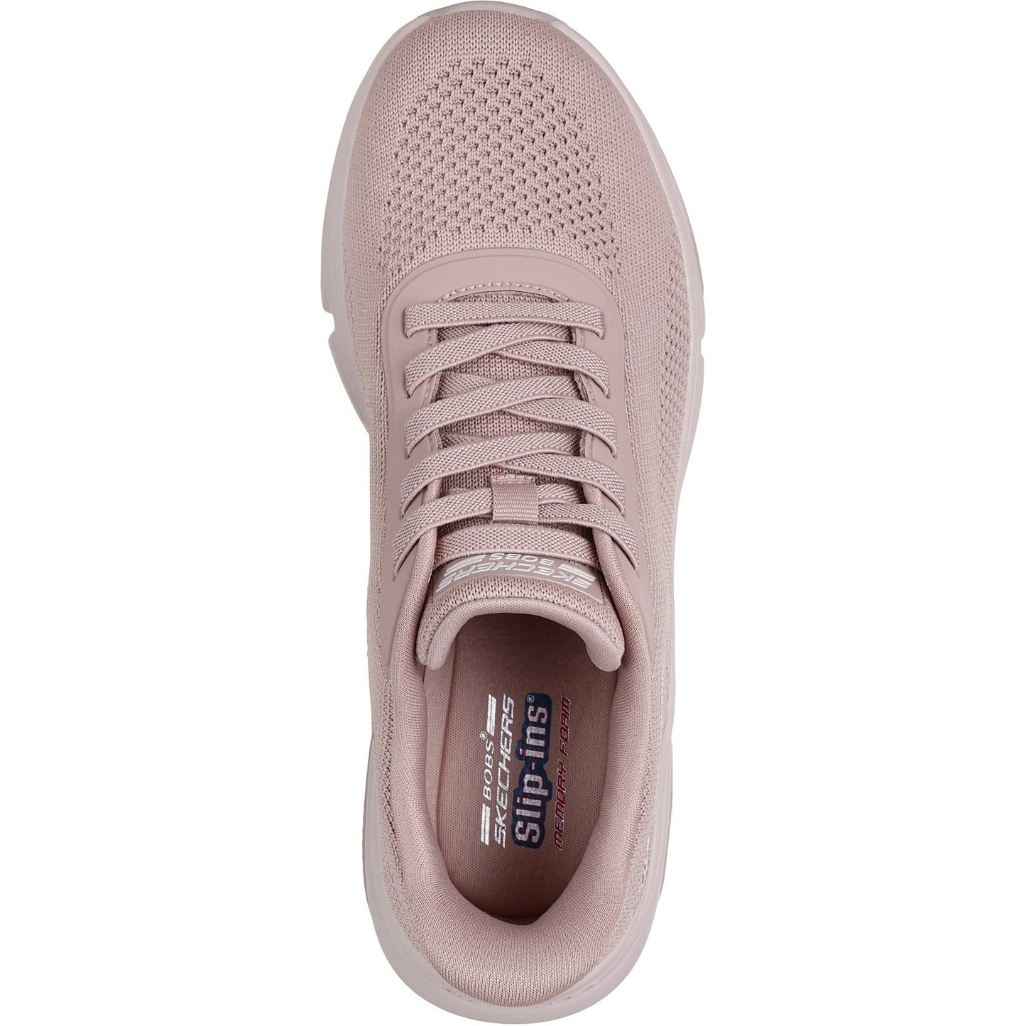 Skechers BOBS Sparrow Flex Too You Womens Blush Pink Trainers