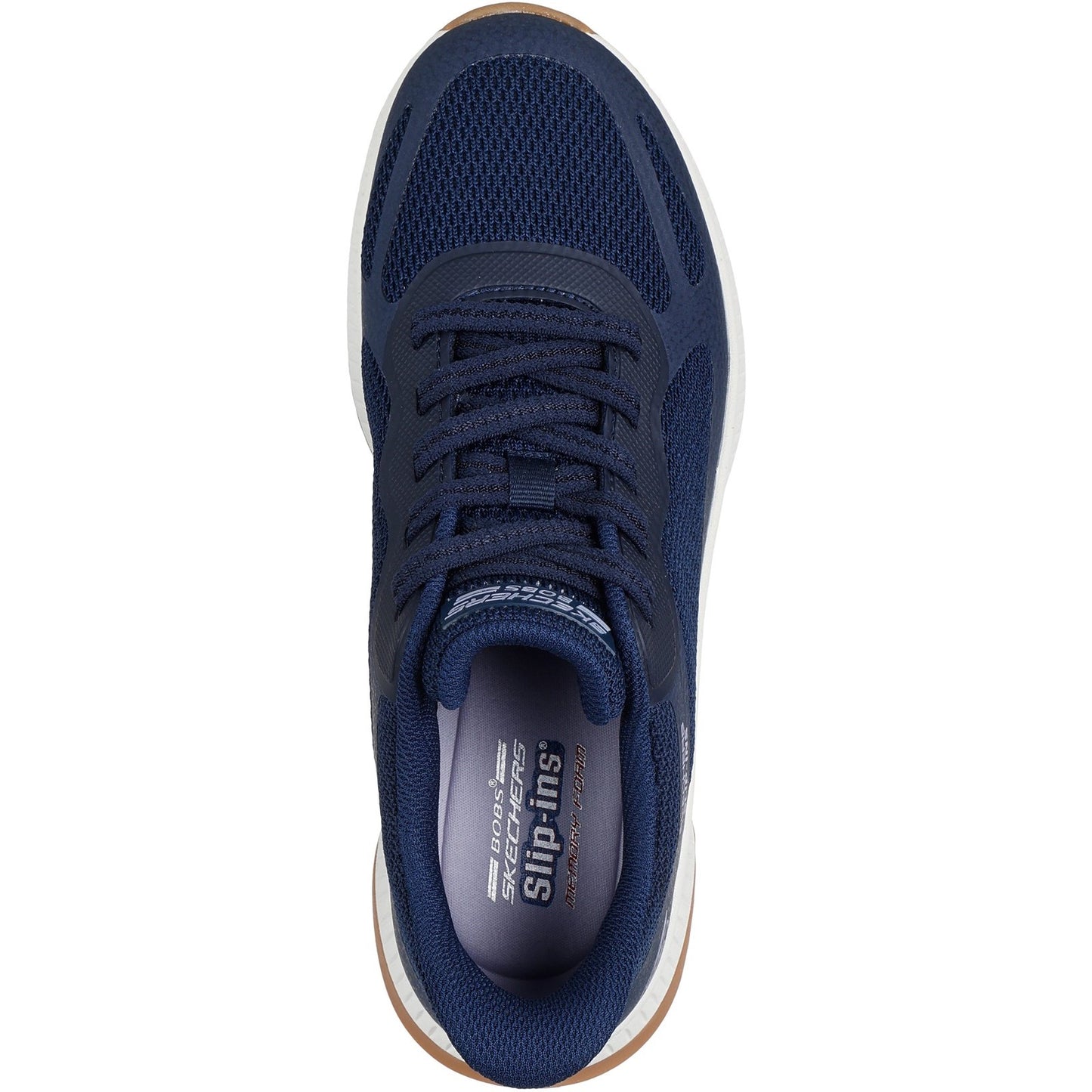 Skechers BOBS Squad 4 Staple Look Womens Navy Trainer