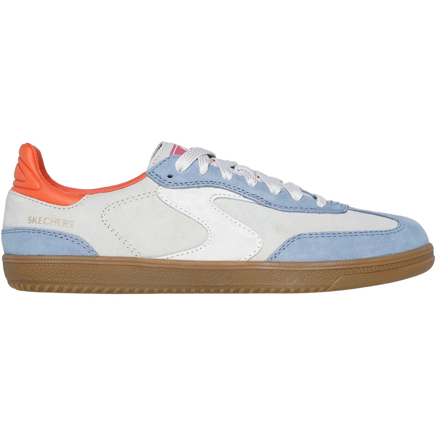 Skechers Hotshot For The Win Womens Light Blue Multi Trainer