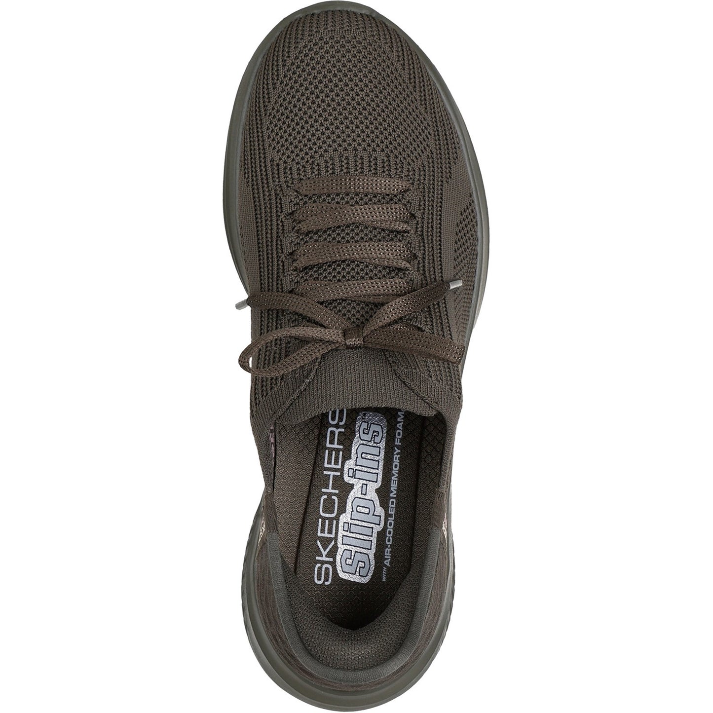 Skechers Ultra Flex 3.0 Pure Colour Womens Olive Trainers
