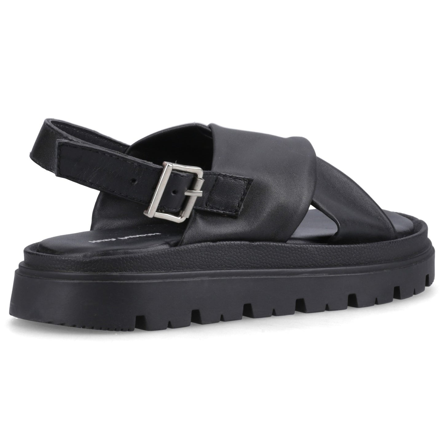 Hush Puppies Lara Womens Black Chunky Sandal