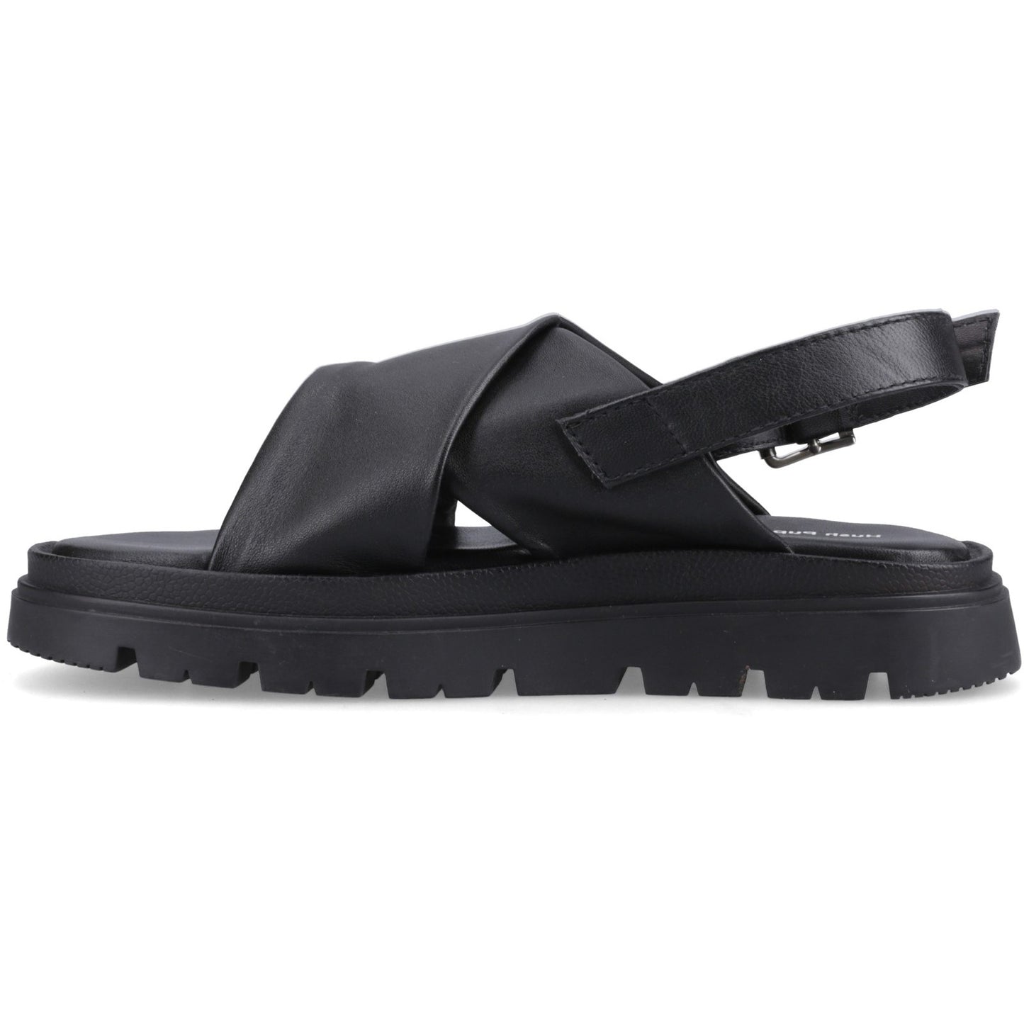 Hush Puppies Lara Womens Black Chunky Sandal