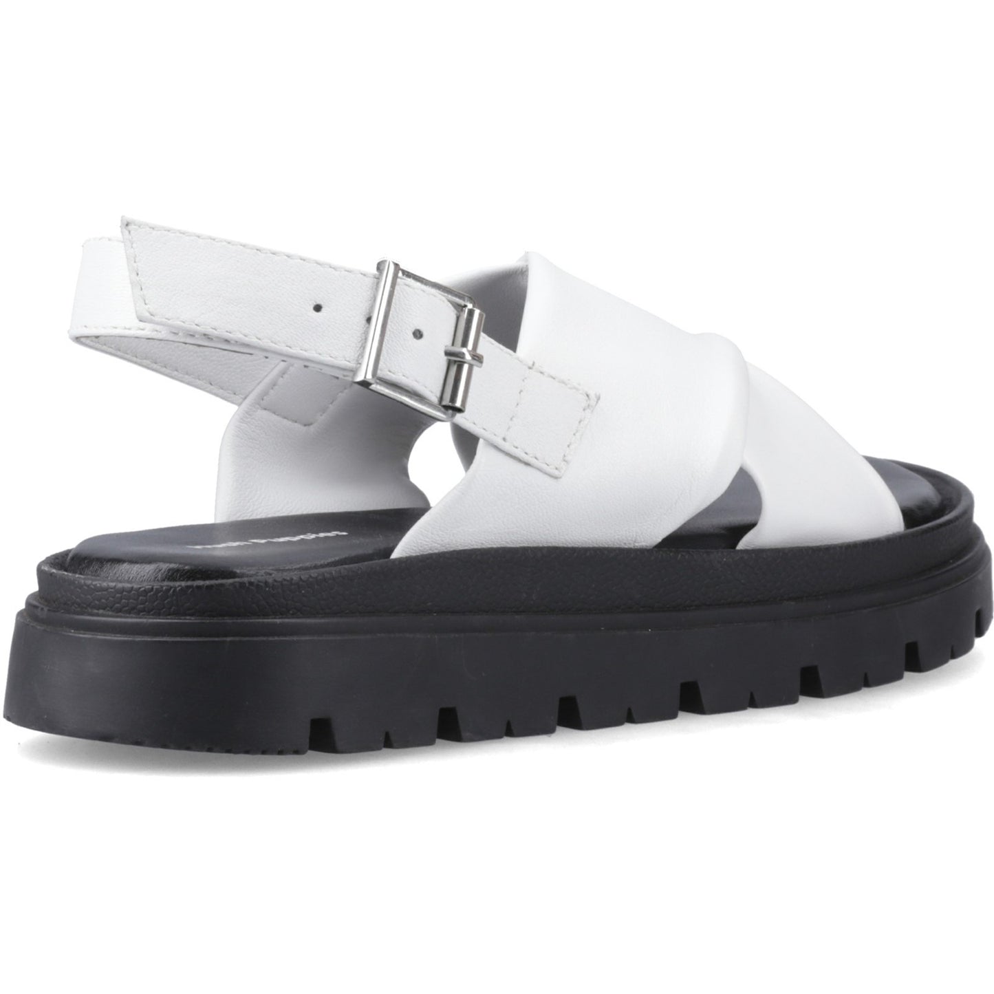 Hush Puppies Lara Womens White Chunky Sandal