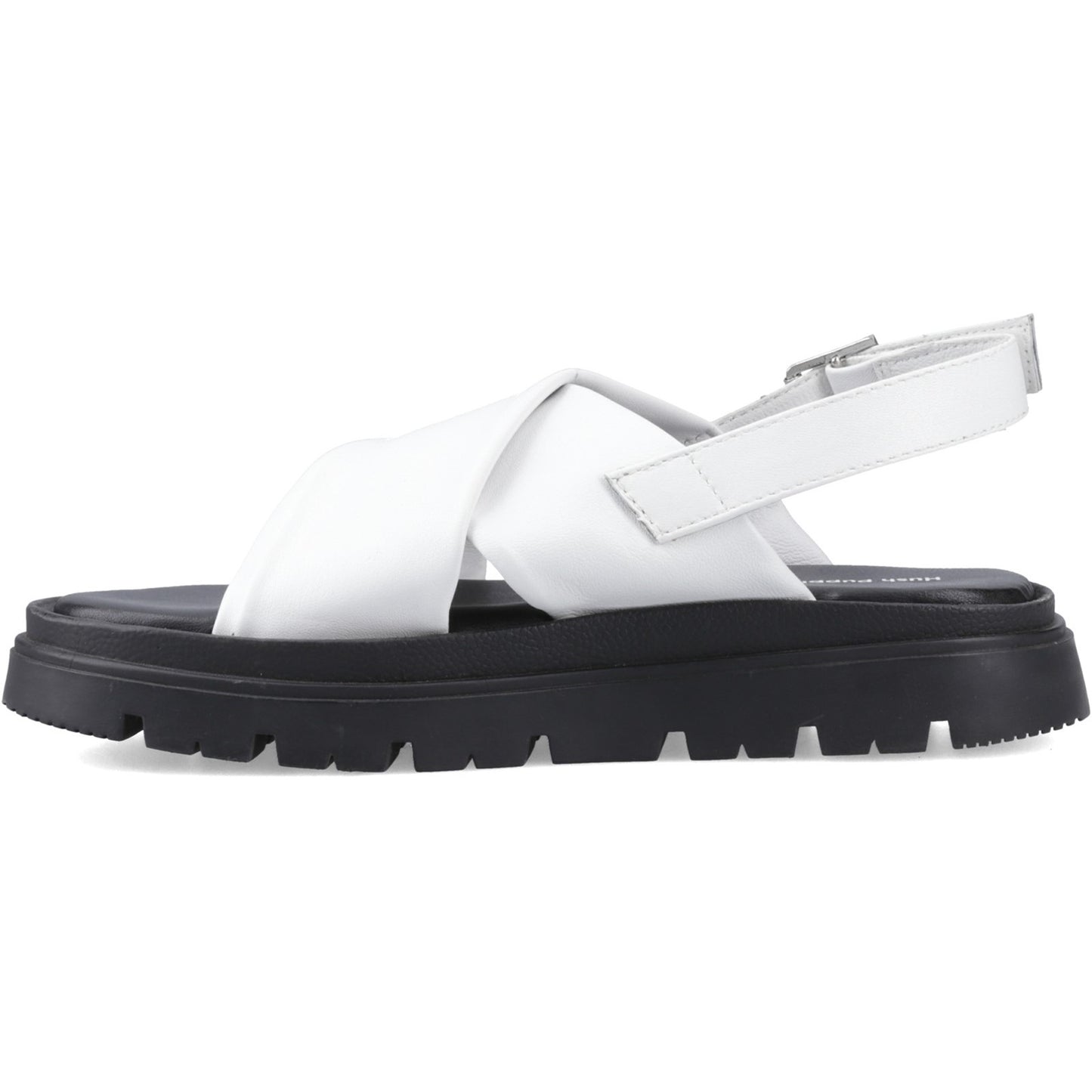 Hush Puppies Lara Womens White Chunky Sandal