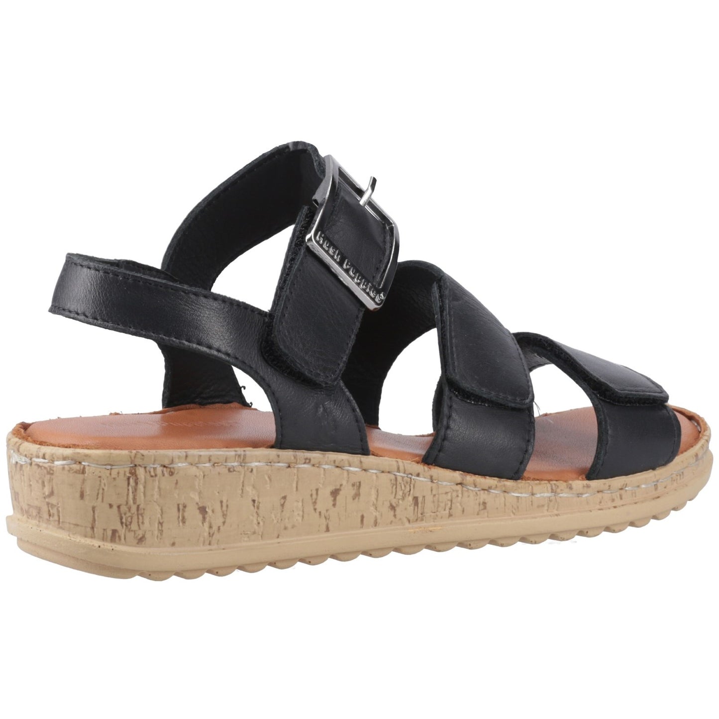 Hush Puppies Eliana Womens Black Sandals