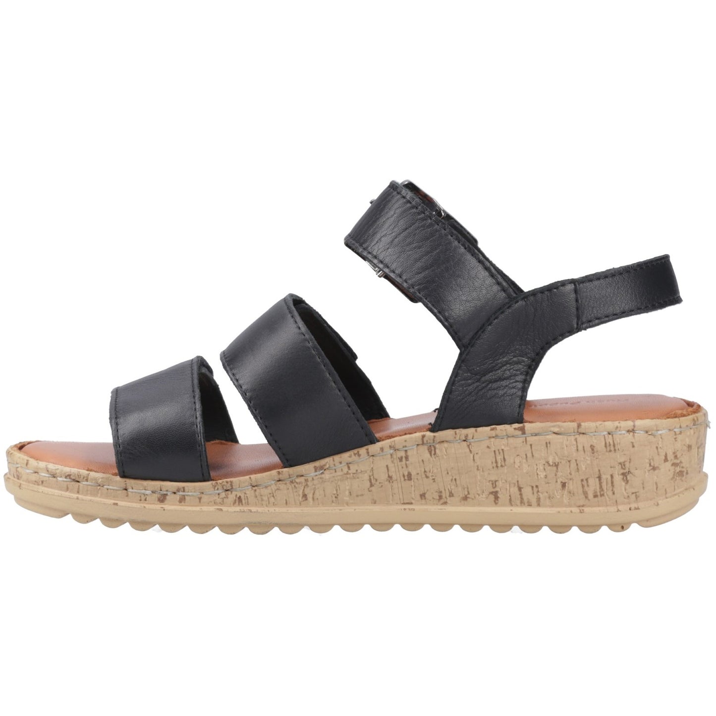 Hush Puppies Eliana Womens Black Sandals