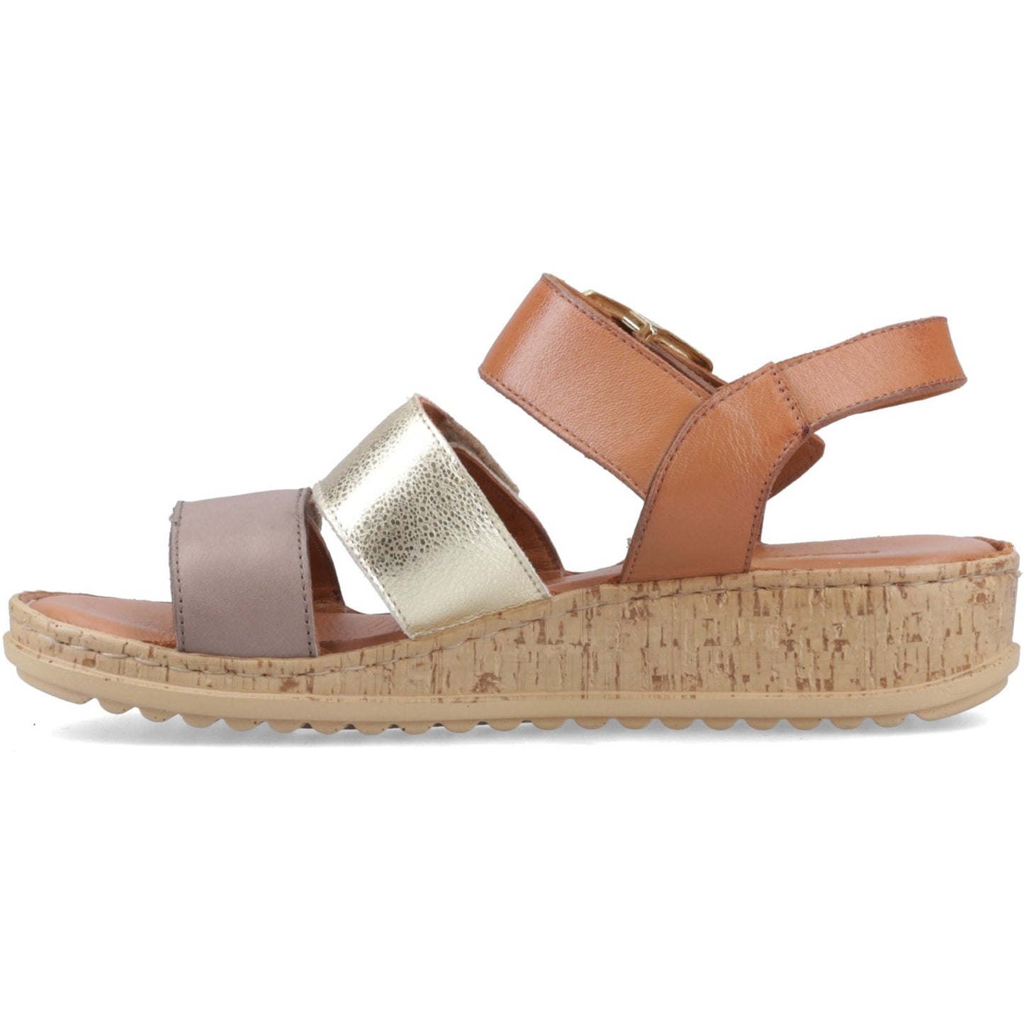 Hush Puppies Eliana Womens Gold Sandals