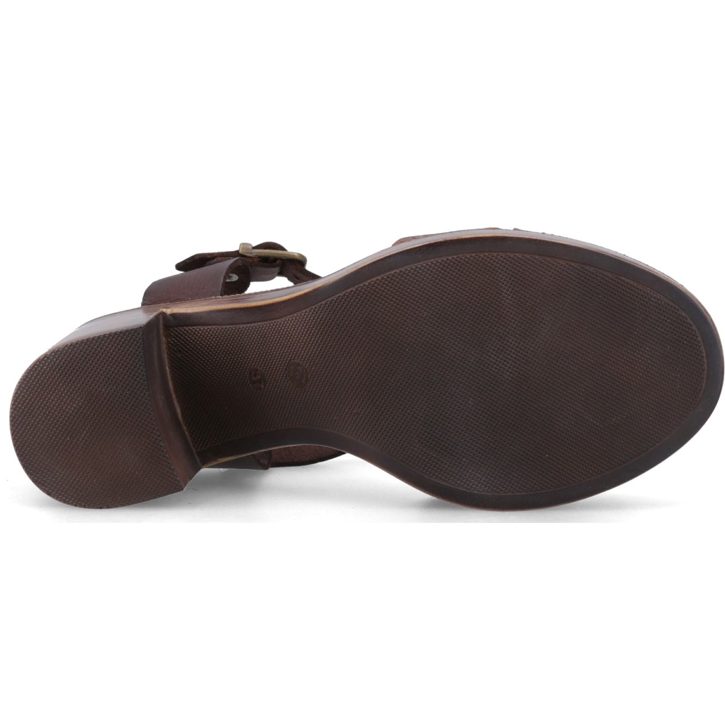 Hush Puppies Georgia Womens Chocolate Heeled Sandal
