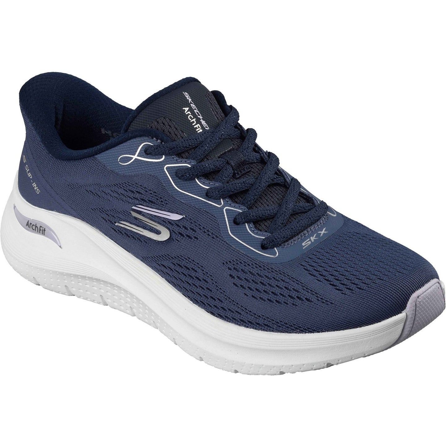 Skechers Arch Fit 2.0 Womens Navy Trainer