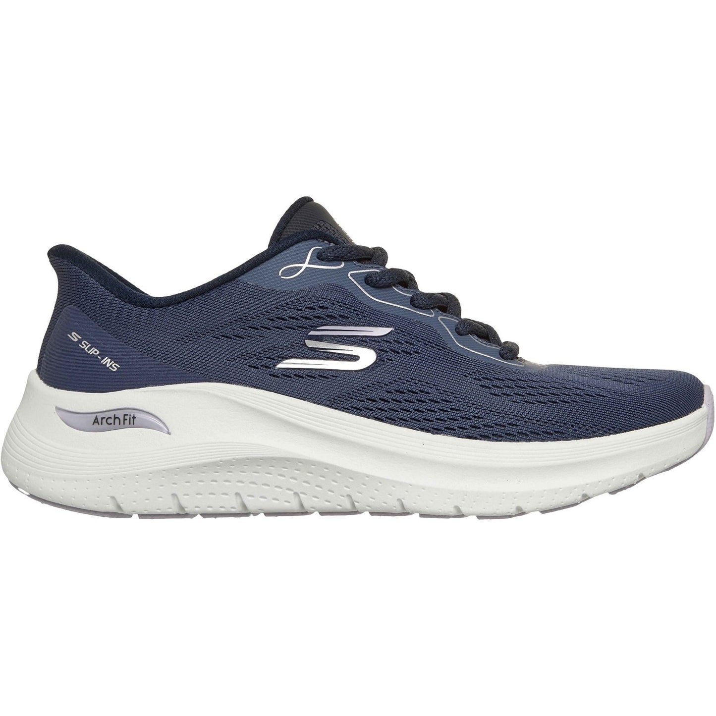 Skechers Arch Fit 2.0 Womens Navy Trainer