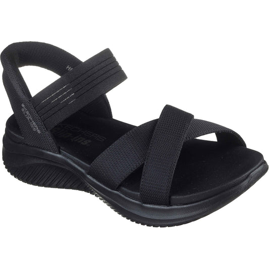 Skechers Ultra Flex 3.0 Never Better Womens Black Sandal