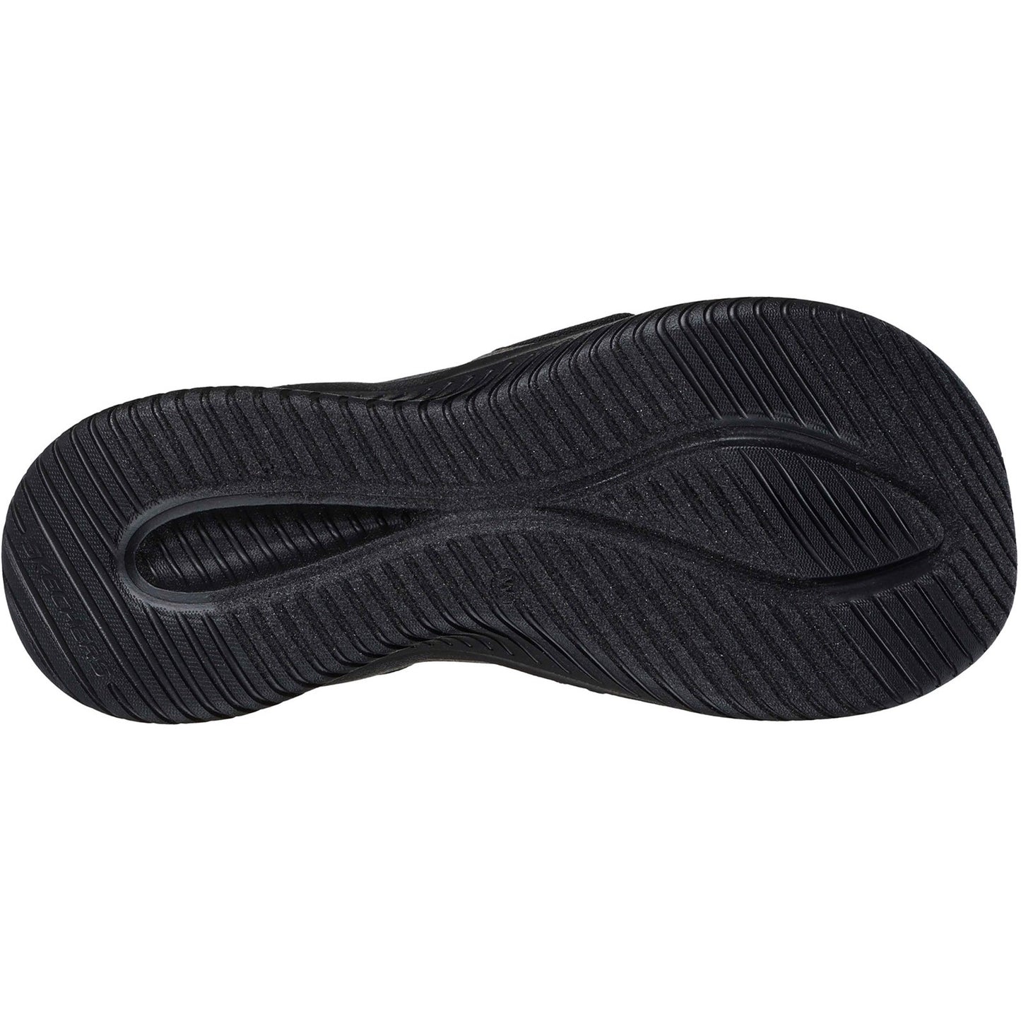 Skechers Ultra Flex 3.0 Never Better Womens Black Sandal