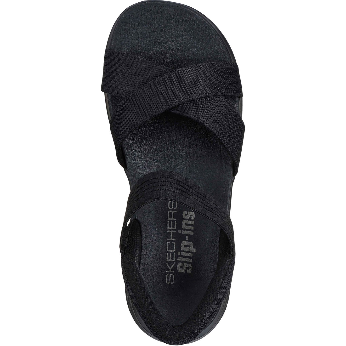 Skechers Ultra Flex 3.0 Never Better Womens Black Sandal