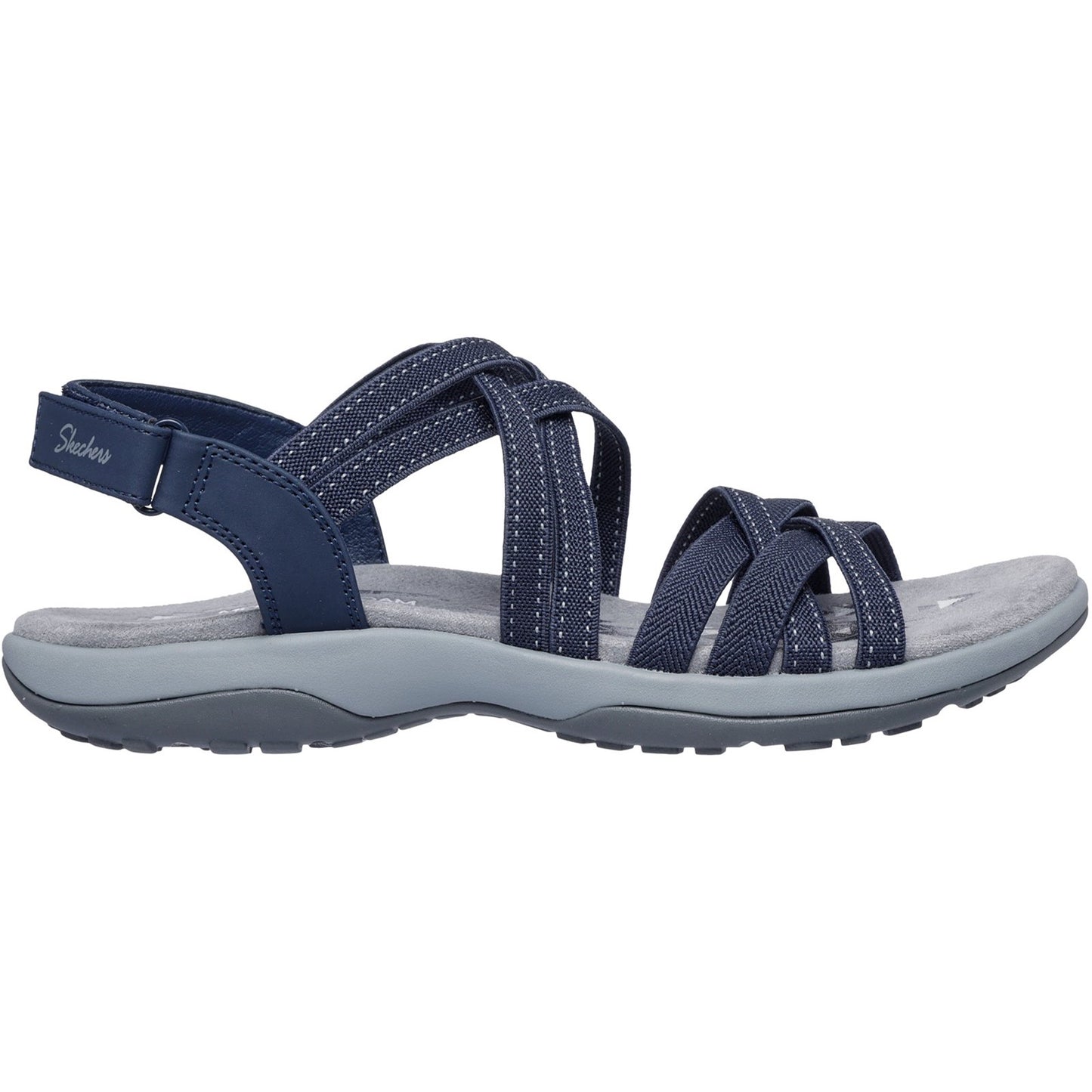 Skechers Reggae Summer Getaway Womens Navy Sandal