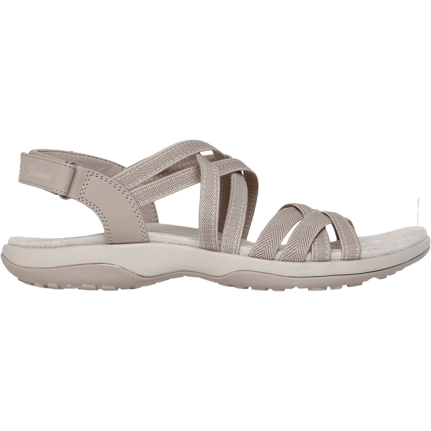 Skechers Reggae Summer Getaway Womens Taupe Sandal