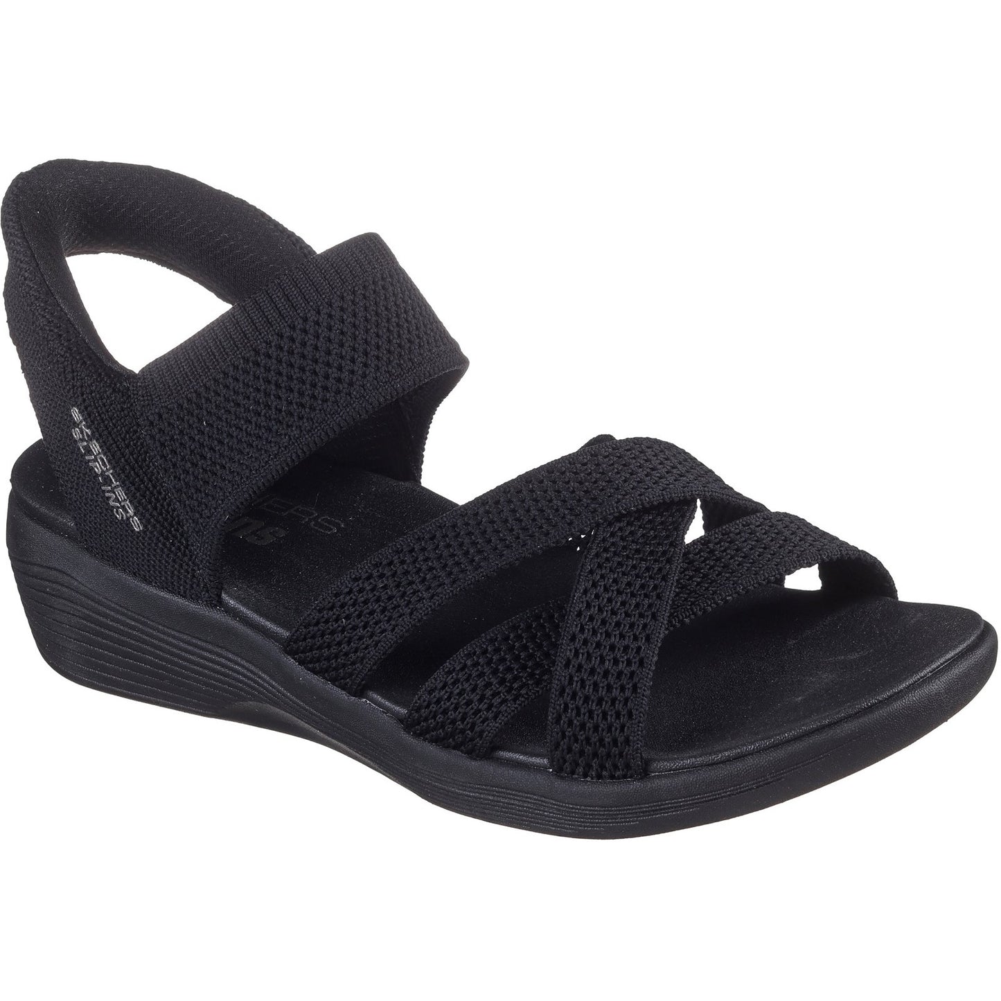 Skechers Arya Cooling Off Womens Black Sandal