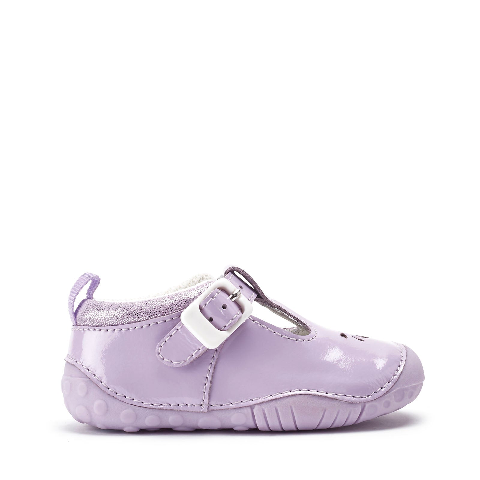 Start rite Baby Bubble Girls Lavender Patent Shoe Ogam Igam