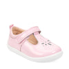 Start Rite Puzzle Girls Pale Pink Glitter Patent Shoe