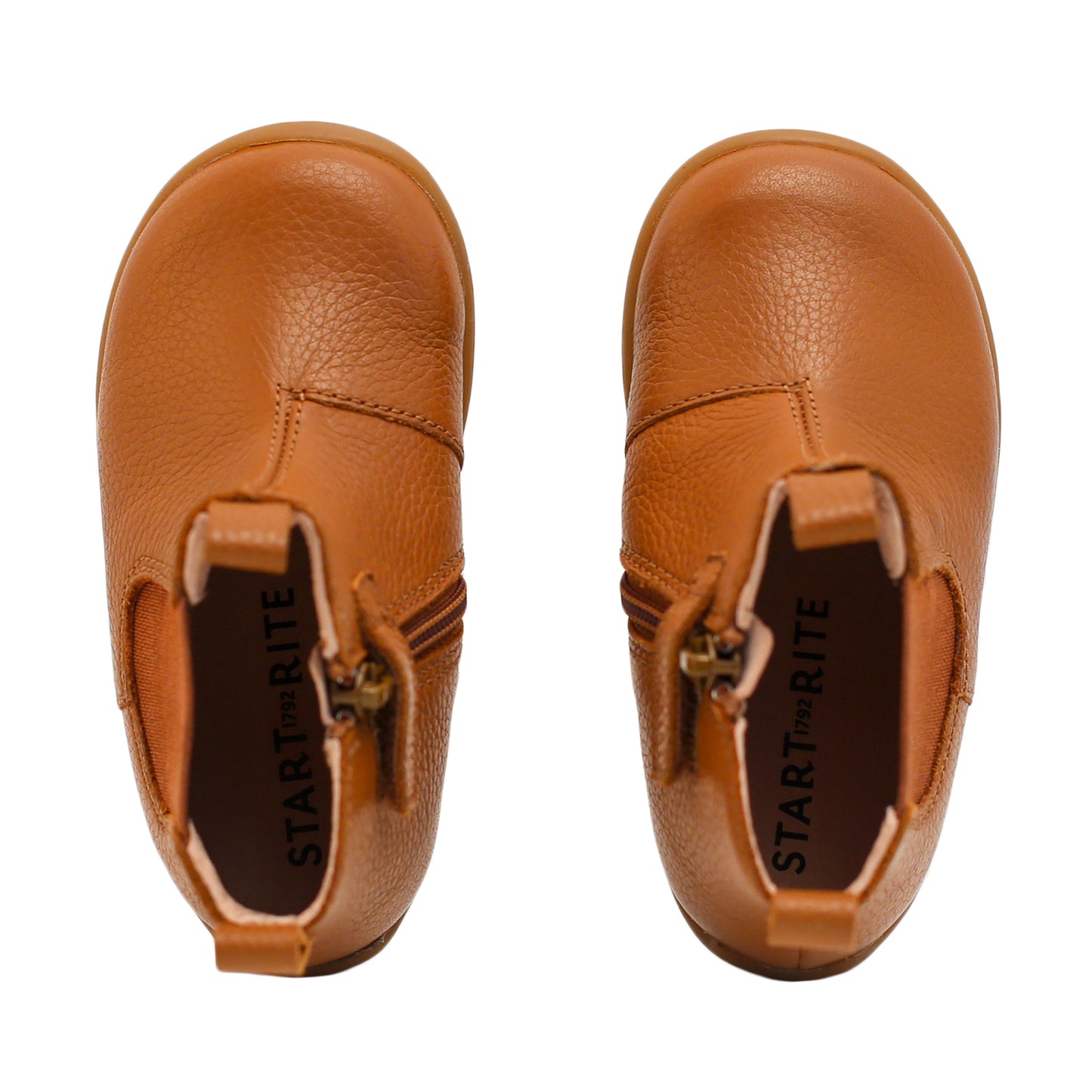 Start-rite Avenue Boys Girls Tan Chelsea Boot