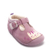Start-rite Cuddle Cat Girls Dusty Lilac Shoe