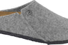 Birkenstock Zermatt Womens Light Grey Mule Slipper