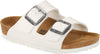 Birkenstock Arizona Narrow Footbed Womens White Sandal