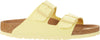 Birkenstock Arizona Womens Popcorn Yellow Vegan Sandal