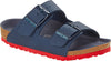 Birkenstock Arizona Kids Boys Blue Red Sandal