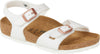 Birkenstock Rio Kids Girls White Sandal