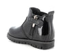 Primigi Baby Roxy Girls Black Patent Chelsea Boot