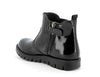 Primigi Roxy Girls Black Patent Chelsea Boot