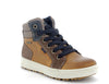 Primigi Barth Boys Tan-Navy Sneaker Boot