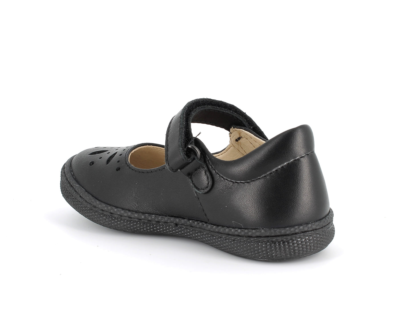 Primigi Clemence Girls Black School Shoe