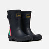 Joules Molly Rainbow Womens Navy Welly Waterproof Boot