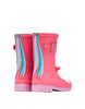 Joules Unicorn Girls Pink Welly Waterproof Boot