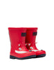 Joules Red Fox Boys Girls Welly Waterproof Boot
