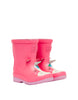 Joules Unicorn Girls Pink Baby Welly Waterproof Boot