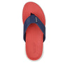 Skechers Go Consistent Synthwave Mens Navy Red Sandal