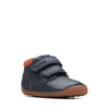 Clarks Tiny Play Infant Boys Navy Boot