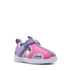 Clarks Ath Water T Girls Pink Closed Toe Sandal