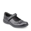 Start Rite Wish Girls Black School Shoe