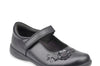 Start Rite Wish Girls Black School Shoe