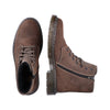 Rieker 3260122 Mens Brown Warm Lace Up Boot