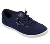 Skechers Bobs B Cute Womens Navy Canvas Shoe