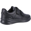 Hush Puppies Marling Boys Black School Shoe