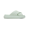 TOMS Alpargata Mallow Crossover Womens Mint Green Slide Sandal