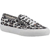 Superga 2750 Light Leopard Print Womens Beige Trainer Shoe