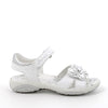 Primigi Breeze Girls White-Silver Flower Sandal