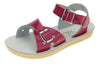 Salt-Water Sweetheart Girls Fuchsia Patent Sandal