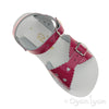Salt-Water Sweetheart Girls Fuchsia Patent Sandal